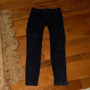 Women’s Dark Blue Slim Work Pants